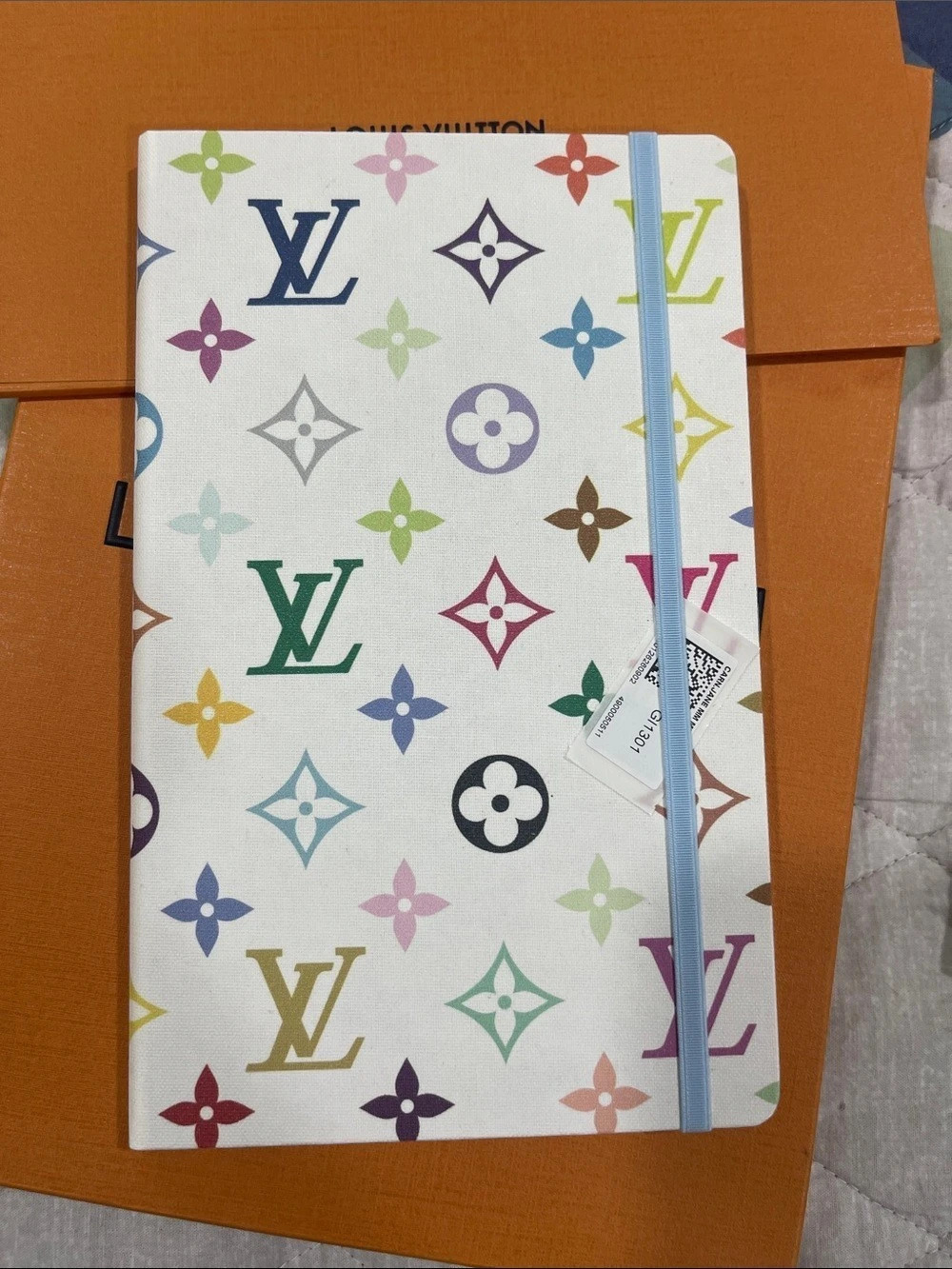 Louis Vuitton LV x TM Monogram Multicolore Jane Notebook MM White & Multicolor